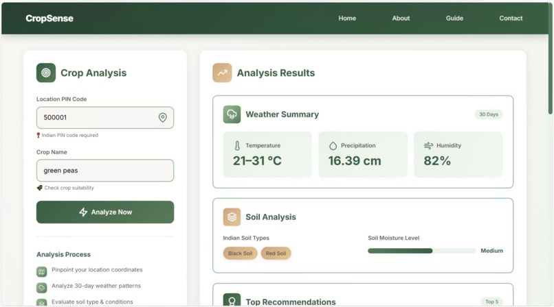 Cropsense – screenshot 3