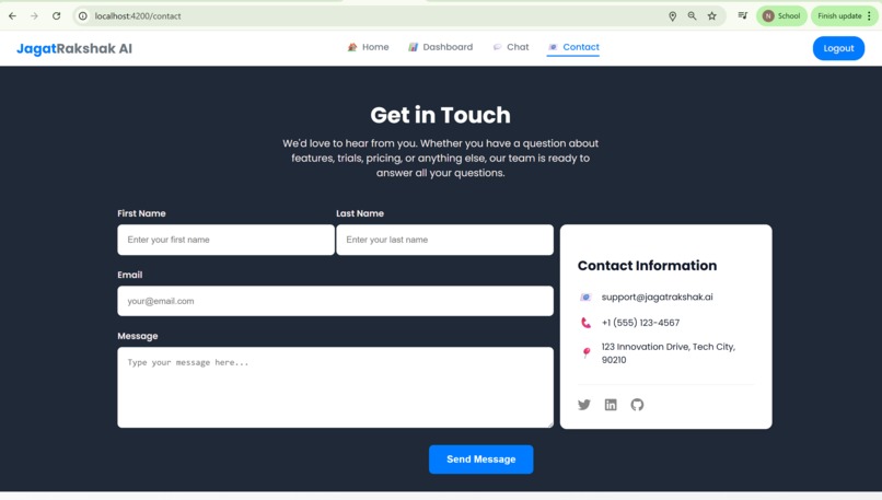 JagatRakshak - AI-Powered Emergency Response System – screenshot 10