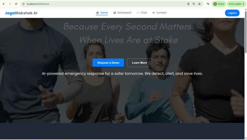 JagatRakshak - AI-Powered Emergency Response System – screenshot 7