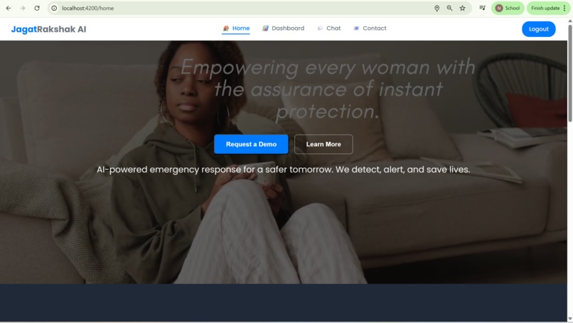 JagatRakshak - AI-Powered Emergency Response System – screenshot 3