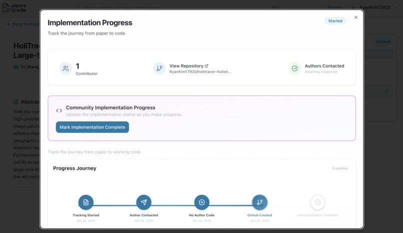 Papers2Code – screenshot 2