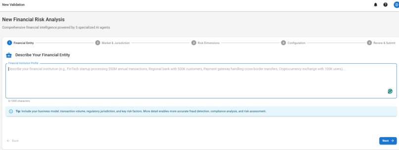 RiskIntel360 - multi-agent financial risk intelligence  – screenshot 4