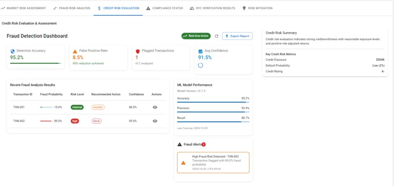 RiskIntel360 - multi-agent financial risk intelligence  – screenshot 7