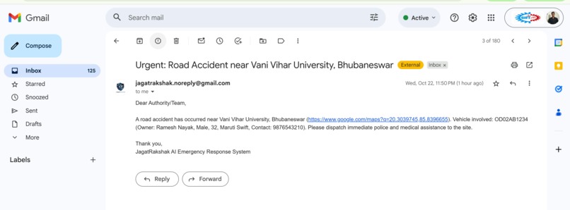 JagatRakshak - AI-Powered Emergency Response System – screenshot 8
