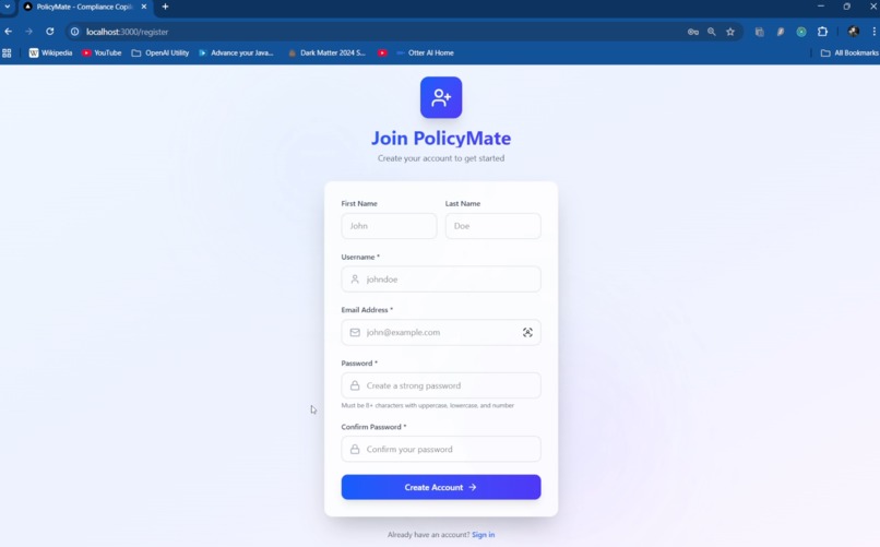 Policy Mate - Your Compliance Copilot – screenshot 8