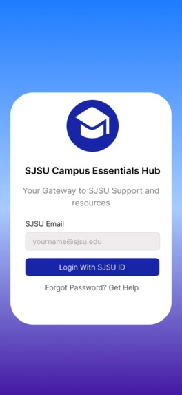 SJSU Campus Essentials Hub – screenshot 1