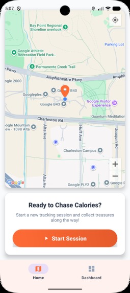 CalorieChase – screenshot 2