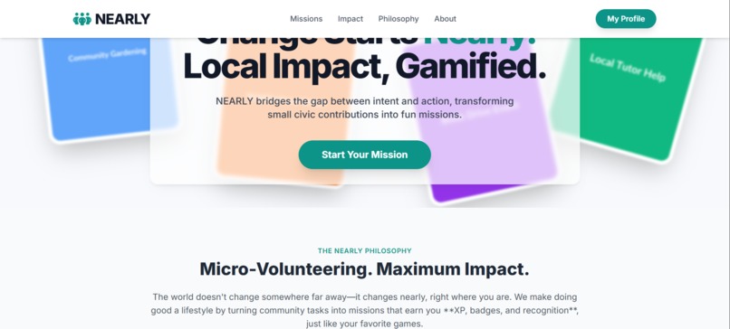 Nearly – screenshot 1