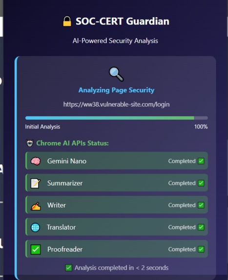 SOC-CERT Guardian – screenshot 2