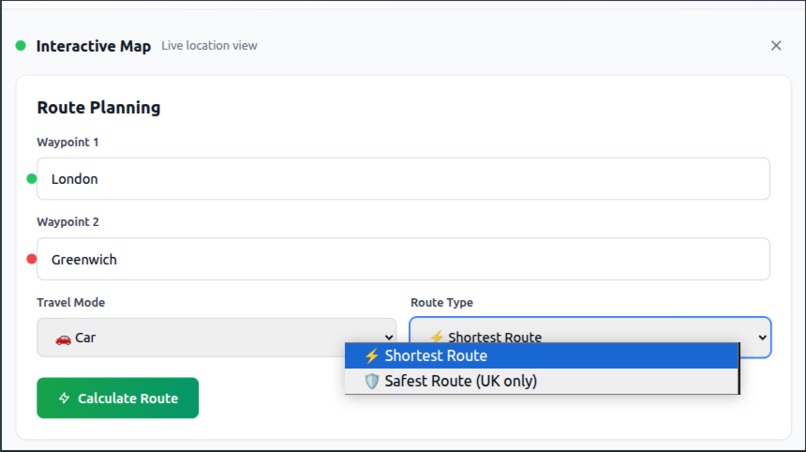 Safe Travel – screenshot 2