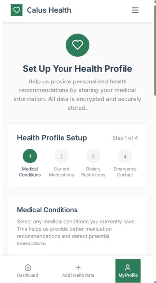 CalusAI – screenshot 2