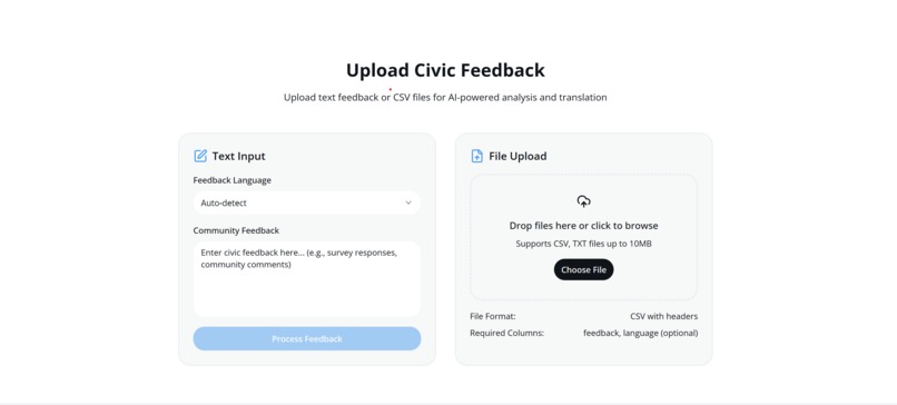 Civic Lens – screenshot 2