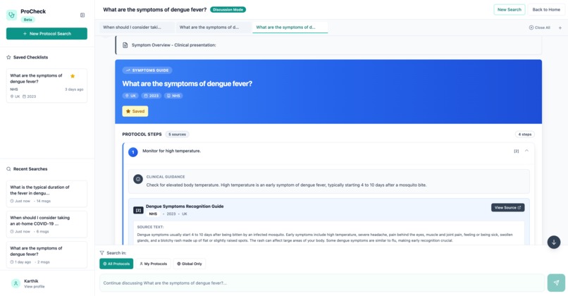 Procheck – screenshot 2