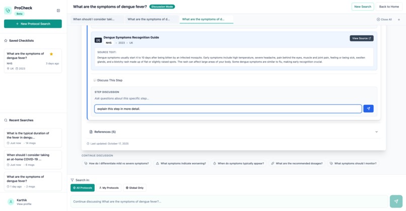 Procheck – screenshot 3
