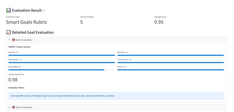 AgentCore AI for S.M.A.R.T. Goal Generation – screenshot 4