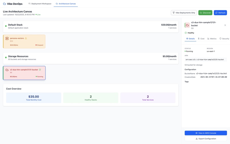Vibe Devops - AWS – screenshot 3