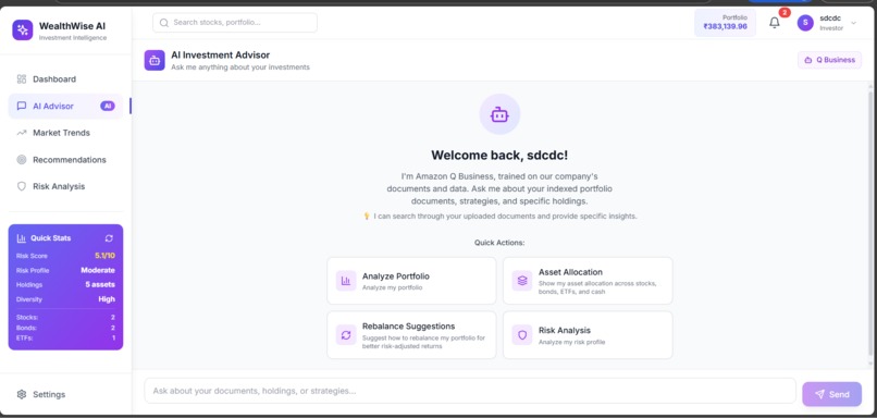 Wealthwise AI – screenshot 1