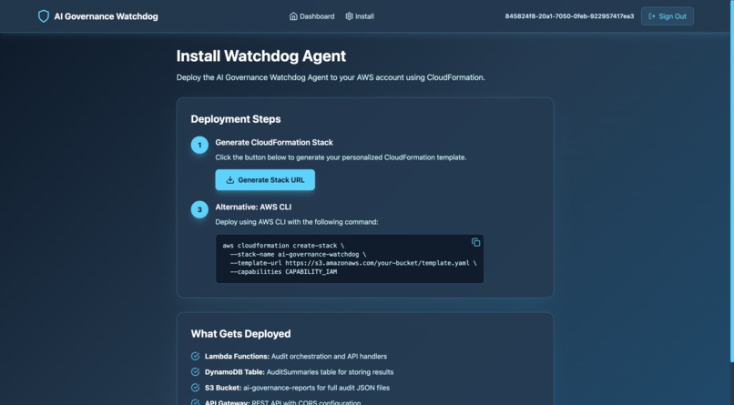 AI Governance Watchdog – screenshot 5