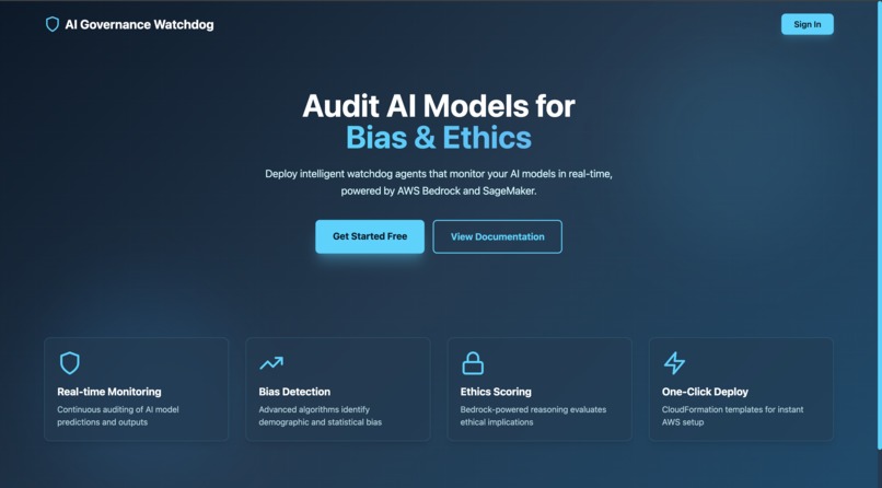AI Governance Watchdog – screenshot 2