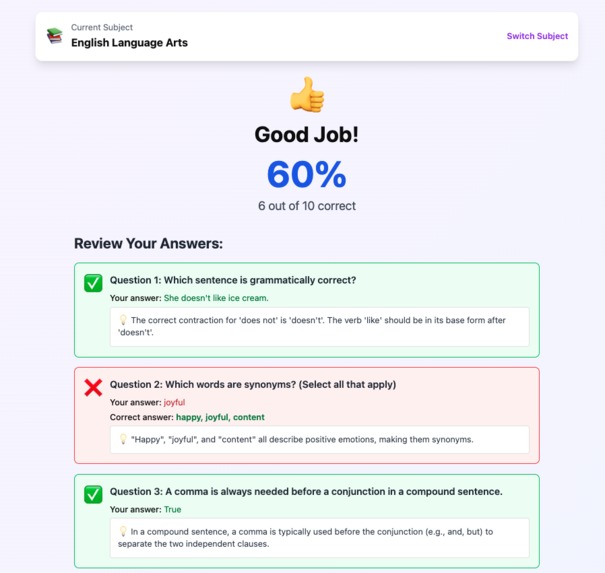 AI Tutor – screenshot 2