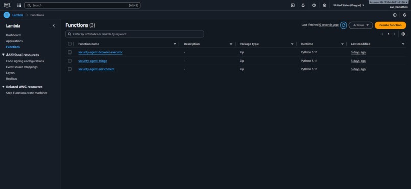 Security Runbook Agent  – screenshot 1