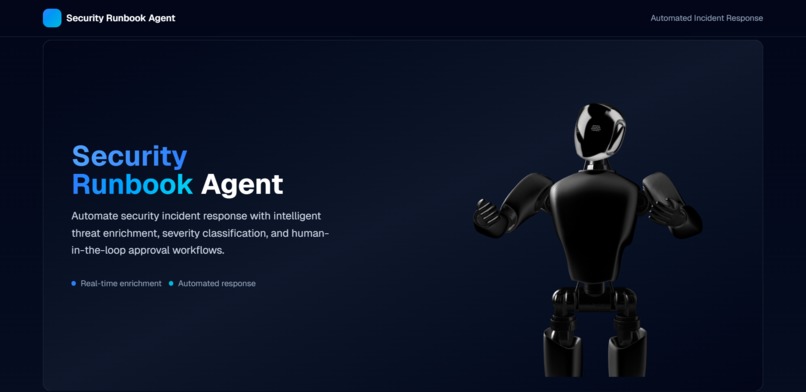 Security Runbook Agent  – screenshot 6
