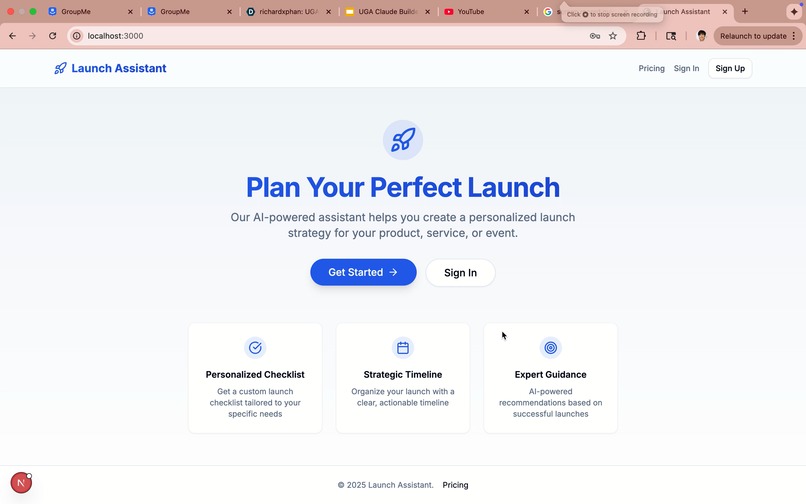 Launch Assistant | Devpost
