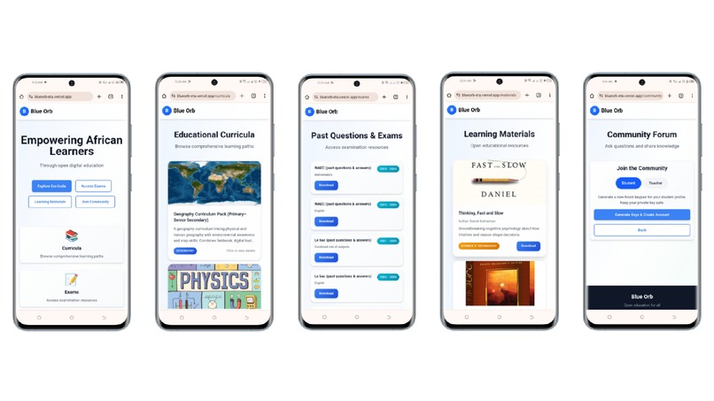 Blue Orb – screenshot 1