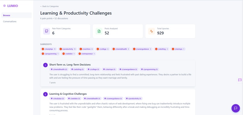 LUMIO - Business Opportunity Discovery – screenshot 3