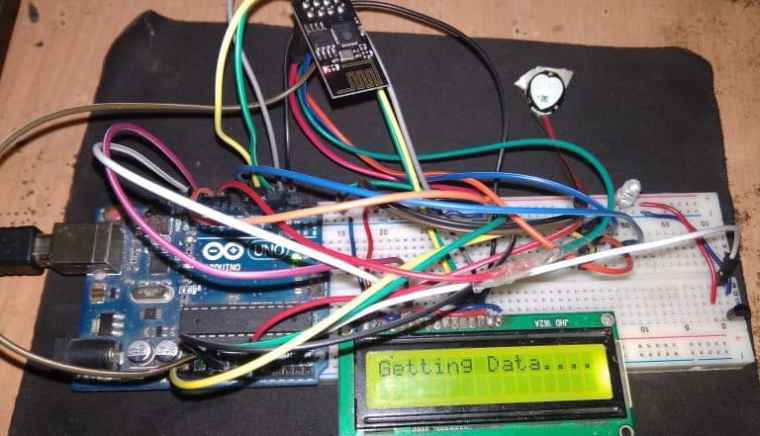 Iot based health monitoring system  – screenshot 1