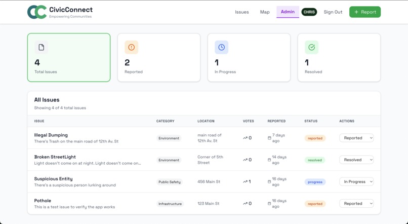 CivicConnect – screenshot 1