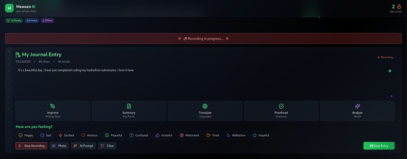 Mawazo AI – screenshot 2