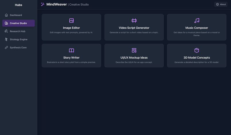 MindWeaver  – screenshot 2