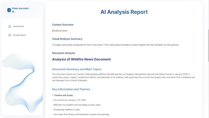 Disaster News Application – screenshot 3