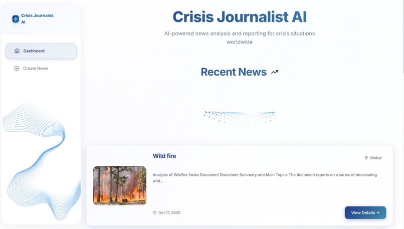 Disaster News Application – screenshot 7