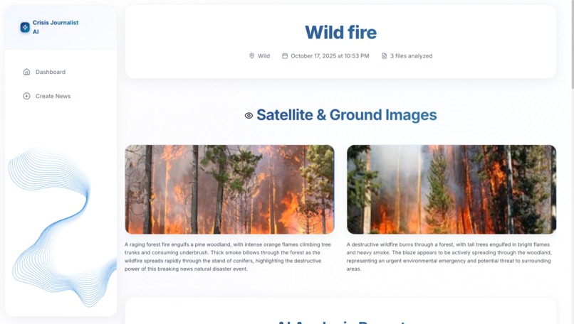 Disaster News Application – screenshot 8