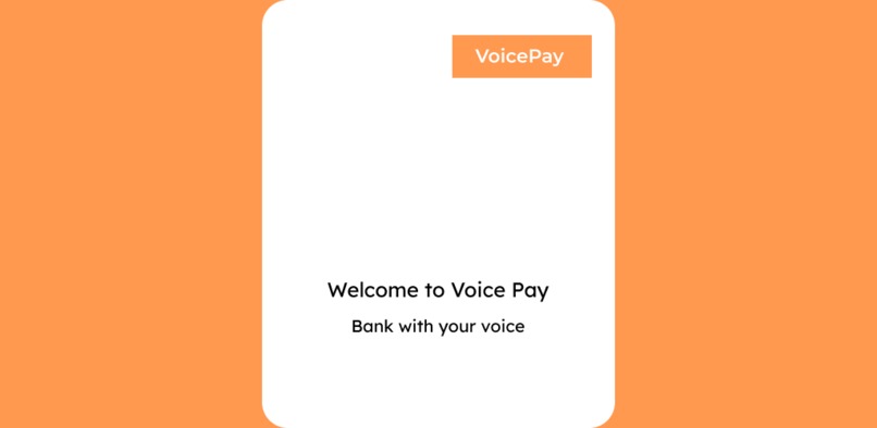 Voice Pay App – screenshot 1