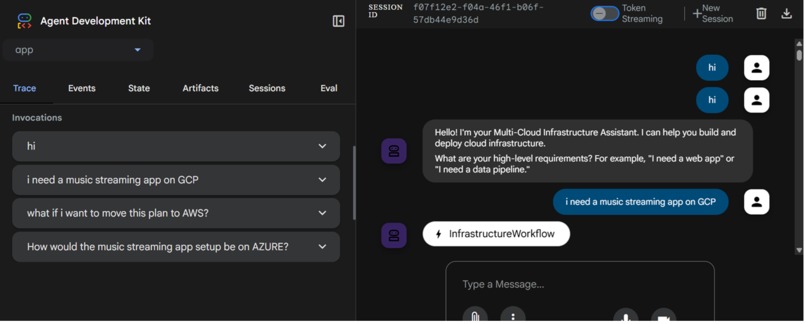 Cloud Run Infrastruct – screenshot 1