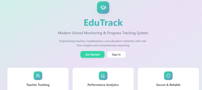 Edutrack – screenshot 1