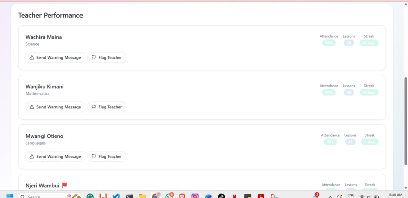 Edutrack – screenshot 6