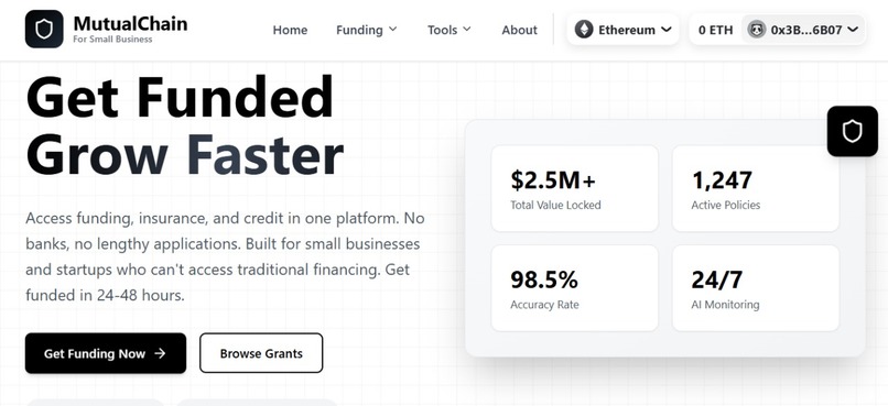 MutualChain – screenshot 1