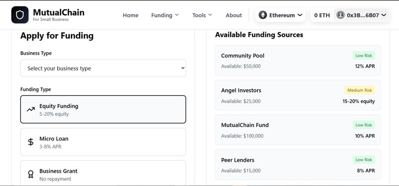 MutualChain – screenshot 4