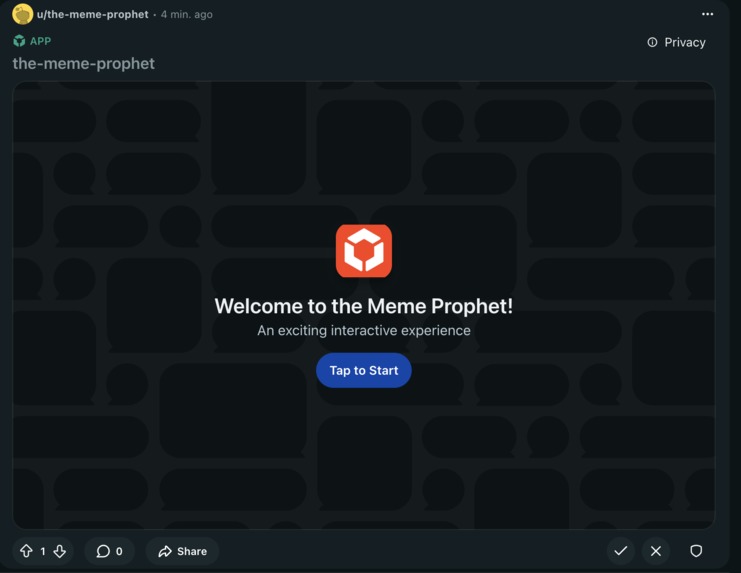 Meme Prophet – screenshot 1