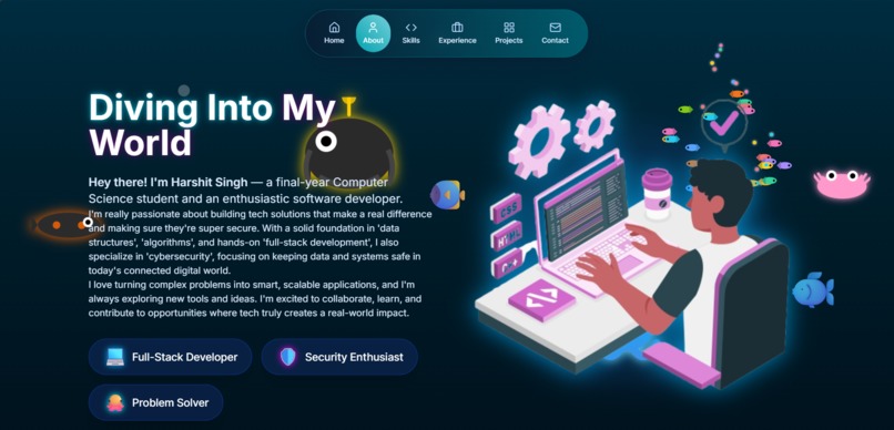 DeepSea Portfolio – screenshot 2