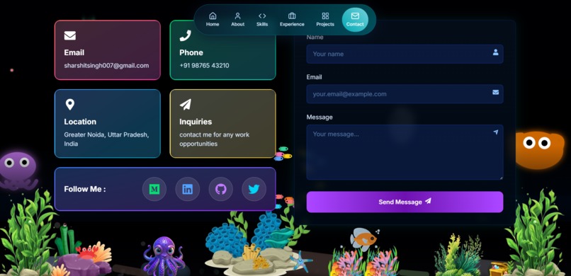 DeepSea Portfolio – screenshot 3