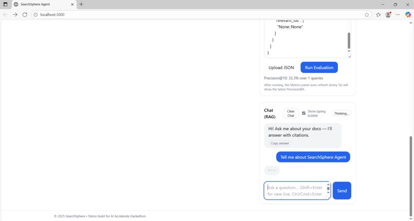 SearchSphere Agent  – screenshot 3