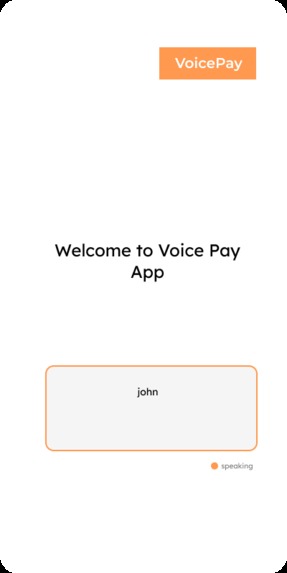 Voice Pay App – screenshot 2