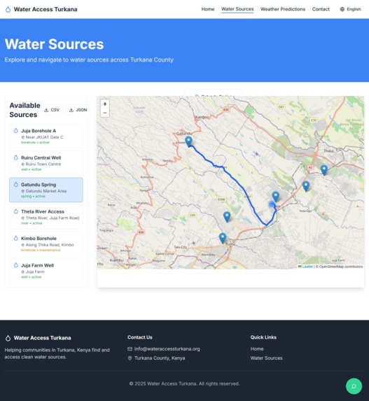 Turkana Water Connect – screenshot 3
