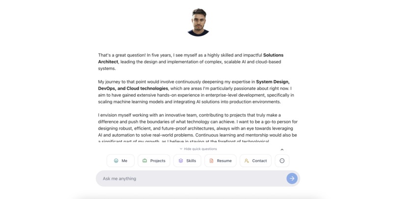 Susmoy’s Digital Twin – screenshot 8