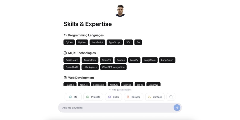 Susmoy’s Digital Twin – screenshot 7